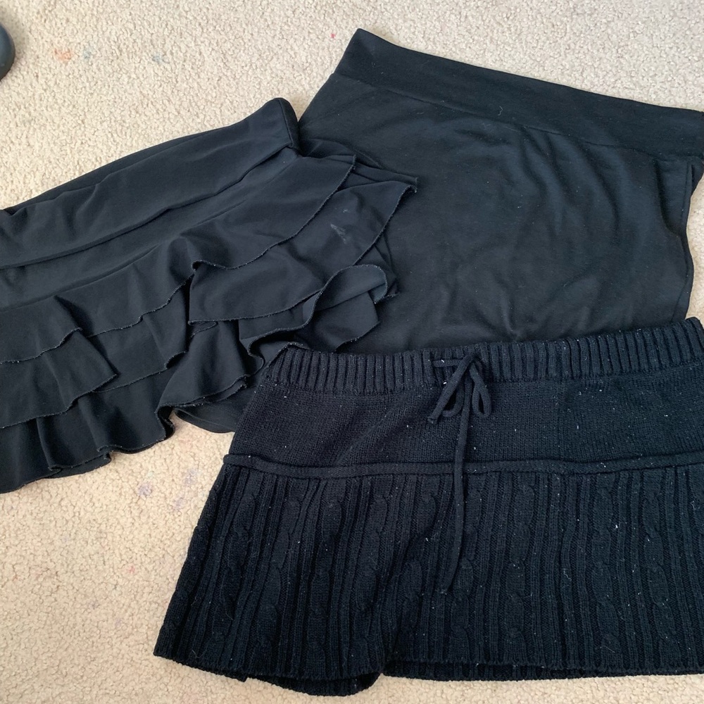 Black miniskirt bundle